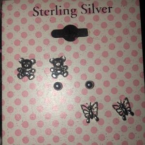 Sterling silver brand new earrings
